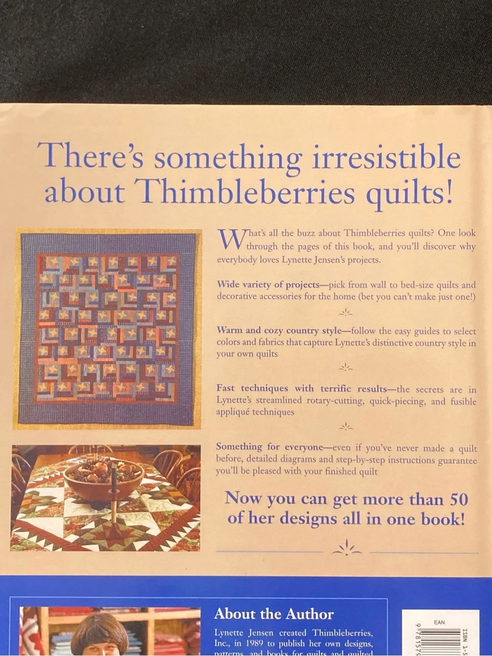 ⭐️ The Best Quilts From Thimbleberries by Lynette Jensen Hardcover